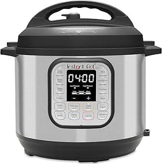 Instant Pot Duo 7-in-1 Electric Multi-Cooker 5.7L - Brushed Stainless Steel, Large Pressure Cooker, Slow Cooker, Rice Cooker, Sauté, Yoghurt Maker, Food Steamer Pot and Food Warmer, Dishwasher Safe