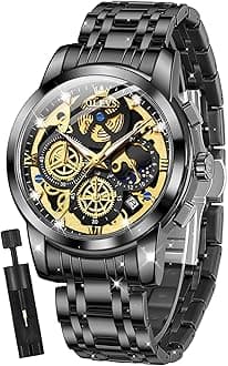 Ladies Luxury Gold Silver Stainless Steel Quartz Watch Waterproof Date