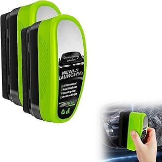 Car Window Cleaner, Automotive Oil Film Cleaning Brush,150ML Window Glass Windscreen Cleaner, Clear Vision Car Glass Cleaner, Windscreen for Windshield Remove Stain Easily Improve Clarity (2)