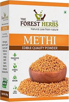 The Forest Herbs Natural Care From Nature 100% Pure Fenugreek Methi Powder 20