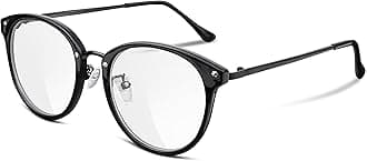 FEISEDY Women Vintage Glasses Frames Round Non Prescription Eyewear Clear Lens B2260