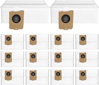14Pcs Freo Z Ultra Replacement Dust Bags Only for Narwal Freo Z Ultra Robot Vaclumn Cleaner Spare Parts Accessory, Disposable Vacuum Dust Bags.