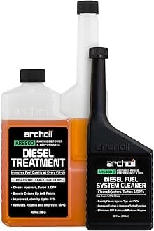 Diesel Fuel System Kit - AR6400-D (12 oz) + AR6500 (40 oz) - Complete Restoration For All Diesel Engines, Injector Cleaner, Lubricity Improver, DPF & Turbo Deposit Control, Cetane Booster