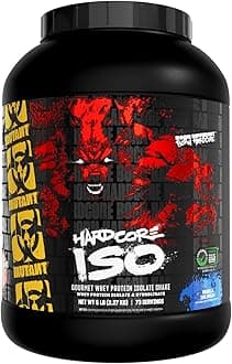 ISO Surge Whey Protein Isolate Powder Acts Fast to Help Recover, Build Muscle, Bulk and Strength, 5 lb - Vanilla Ice Cream