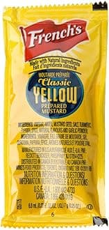 French's Classic Yellow Mustard Packets - .25 oz. (25 ct.)