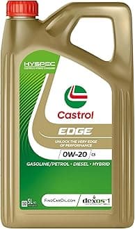 EDGE 0W-20 C5 Engine Oil 5L, Gold