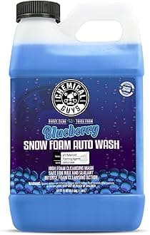 Chemical GuysCWS21664 Blueberry Snow Foam Car Wash Soap (Works with Foam Cannons, Foam Guns or Bucket Washes), Safe for Cars, Trucks, SUVs, Jeeps, Motorcycles, RVs & More, 64 fl. Oz