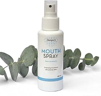 Hypochlorous Antimicrobial Mouth Spray from Cleanpure, Protects Teeth & Gums, Relieves Dry Mouth, Oral Thrush, All Natural, Alcohol Free (100 ml)