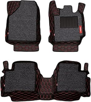 Elegant Toyota Camry 2019 Onwards Custom Fit 7D Car Floor/Foot/Mat (Black and Red)