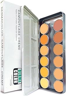 Dermacolor Camouflage 12 Color Palette By Kryolan 75004 A