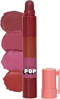 4 in 1 Lip Twist - 03 Bare Perfection | Multi-use Stackable Lipsticks for Women | Satin Matte Hydrating Formula | 6.4g