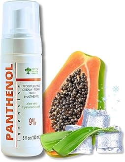 9% Panthenol Foam After Sun & Instant Redness Relief| Barrier Repair with Aloe & Hyaluronic Acid| Post Acne, Procedures, After Tattoo Care & Hair Transplant Spray | Baby & Sensitive Skin Safe