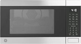 GE GCST10A1WSS 3-in-1 Microwave Oven, 1050W Air Fryer, Fattening and Convection Mode, Child Lock Technology, Kitchen Essentials for Countertop or Bedroom, New 1.0 Cu.