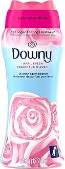 Downy April Fresh In-Wash Laundry Scent Booster Beads, 12.2 oz, laundry scent beads, Long-lasting Freshness