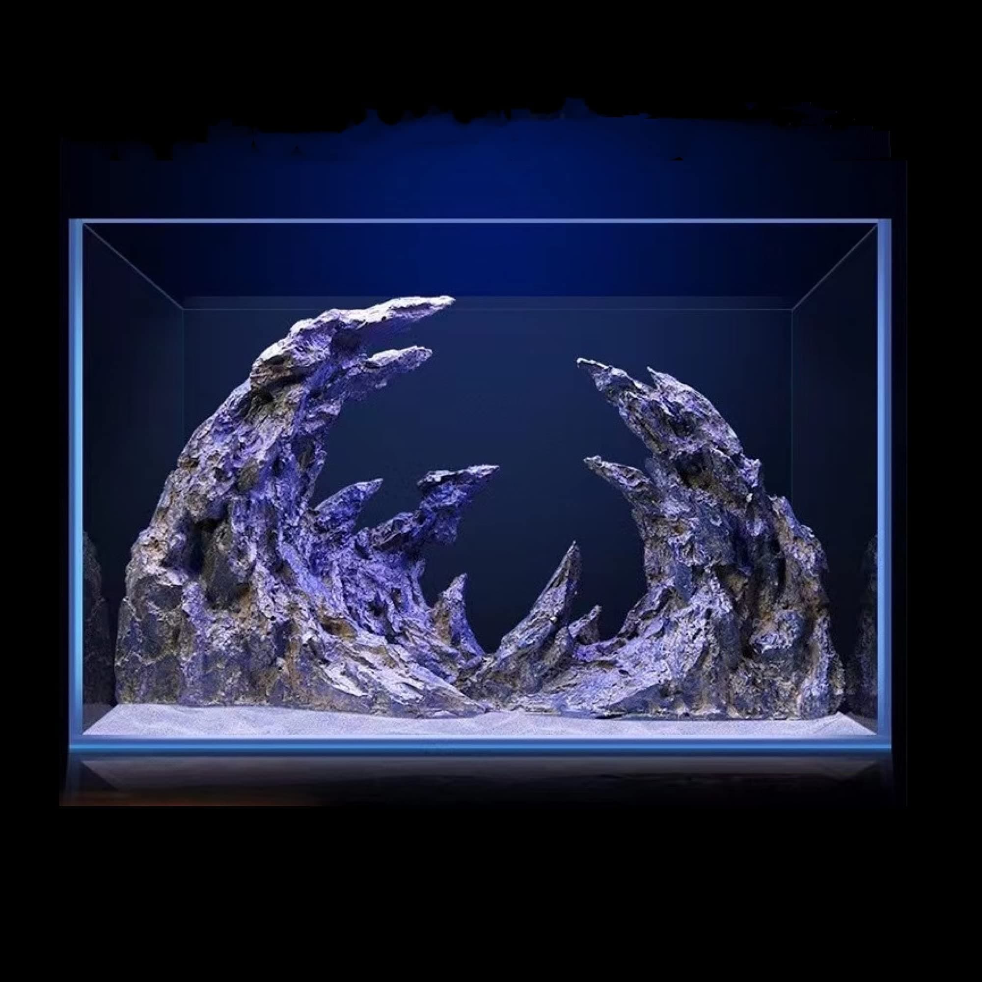 Large 'Soul Valley' Aquarium Ornaments Extra Large Aquarium Decorations Superior Landscaping (Soul Valley 18inch)