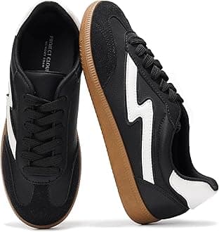 Project CloudSneakers for Women - Lace-up Shoes for Women Trendy Women Sneakers, Memory Foam Women's Fashion Sneakers Shoes Women Footwear - Non-Slip Womens Shoes (Irita)