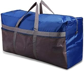 REDCAMP96L Extra Large Duffle Bag Lightweight, Water Resistant Travel Duffle Bag Foldable for Men Women, Dark Blue
