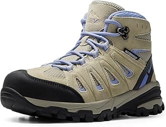 NORTIV 8Women's Waterproof Hiking Boots Outdoor Trekking Camping Trail Hiking Boot