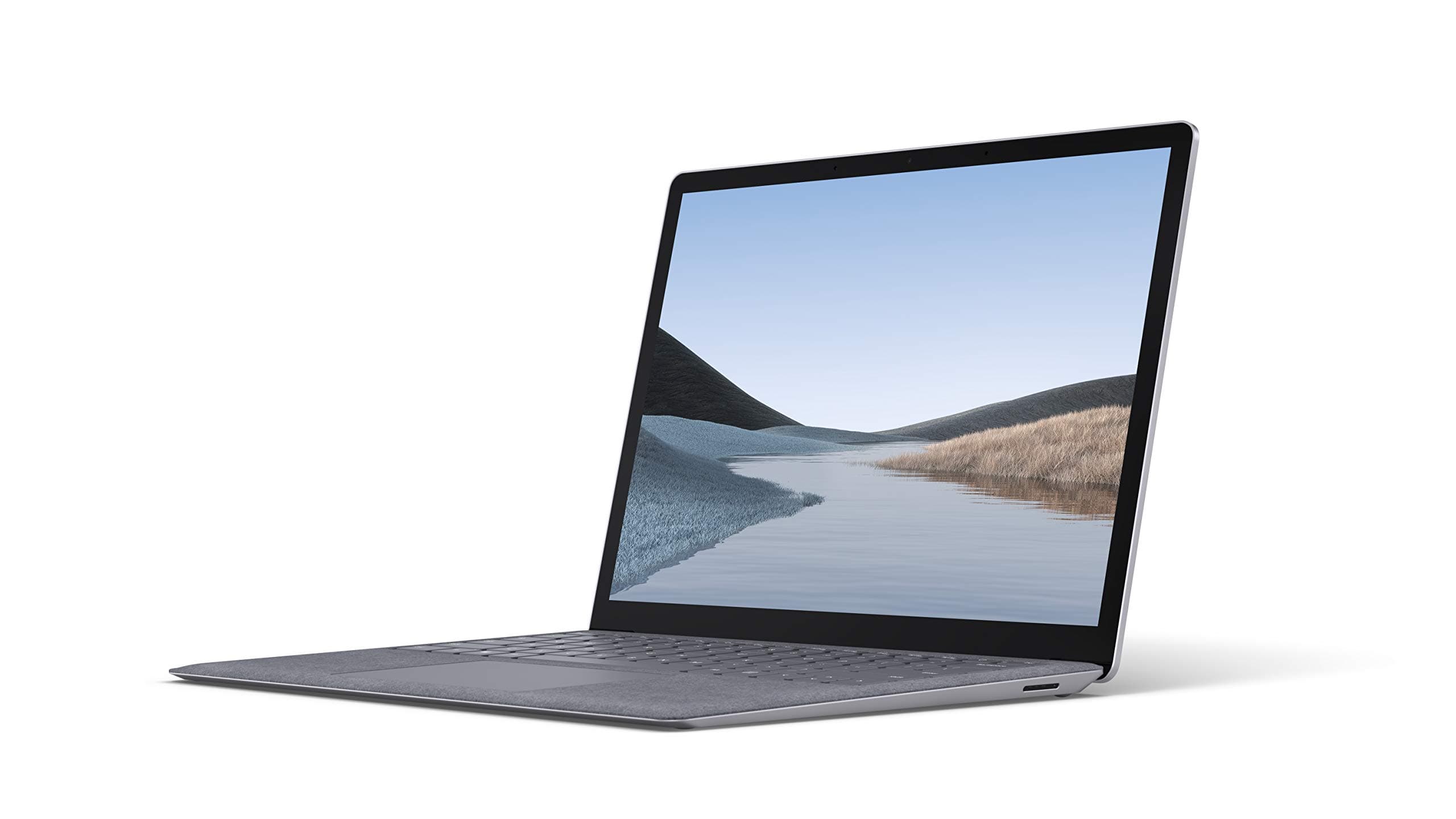 Microsoft Surface Laptop 3 – 13.5" Touch-Screen – Intel Core i7 - 16GB Memory - 256GB Solid State Drive (Latest Model) – Platinum with Alcantara (Renewed)