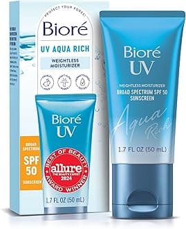 Bioré, Aqua Rich SPF 50 Daily Moisturiser & Face Sun Protection 1.7 oz