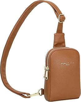 INICAT Small Sling Bag for Women Everyday & Travel Crossbody Bags Lightweight Cross Body Purses Vegan Leather