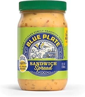 Blue Plate Mayonnaise Sandwich Spread, 8 Fl Oz Jar (Pack of 1)