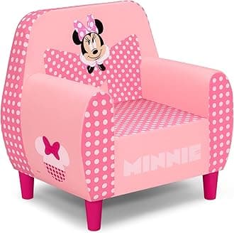 Disney Minnie Mouse Foam Chair for Kids, Pink