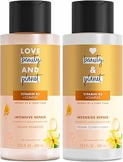 Shampoo and Conditioner, Coconut Oil & Ylang Ylang 13.5 oz, 2 count