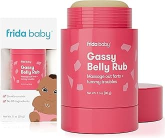Gassy Belly Rub | Infant Gas Relief | Baby Gas Relief Rub for Belly Massages Made with Natural Oils