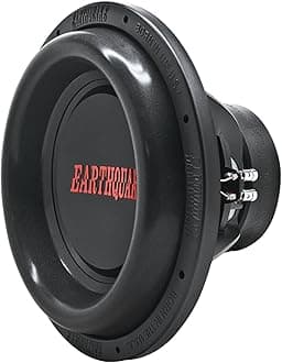 Earthquake Sound DBXi-15D 15-inch Subwoofer with Dual 4-ohm Voice Coil, 2000 Watts, Black, Grey, Red