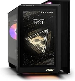 [2025] MSI MEG Vision X AI 2NVZ9-045US (Intel Core Ultra 9 285K, 128GB DDR5 RAM, 2X 2TB NVMe SSD, NVIDIA GeForce RTX 5090, Windows 11 Pro) Gaming Desktop PC
