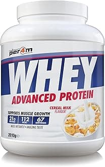 Protein Whey Powder | 67 Servings of High Protein Shake with Amino Acids | for Optimal Nutrition When Training | Low Sugar Gym Supplements (Cereal Milk, 2010g)