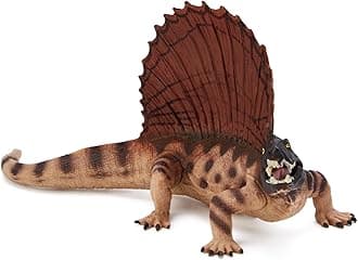 Zappi Co Childrens Dimetrodon Dinosaur Figure Toy (15cm Length) Realistic Detailed Dino Collection for Kids - Action Figures for Playtime Fun & Learning