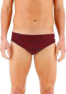 TYR Men's Durafast Elite Racer Brief Swimsuit Swim