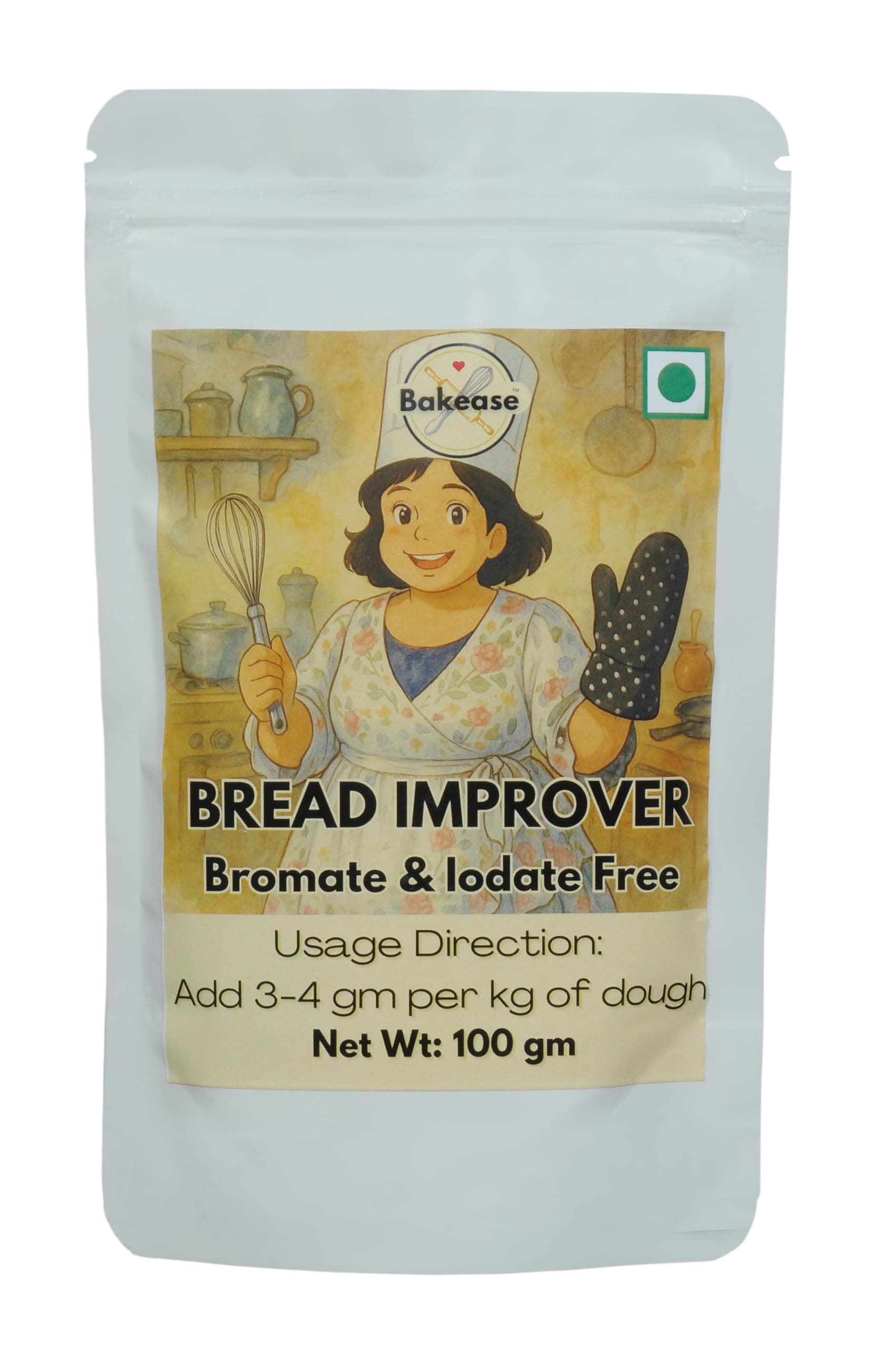 Vintop Bakease Bread Improver 100Gm