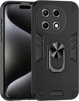 Compatible with Tecno Camon 30S CLA5/Tecno Camon 30S Pro CLA6 Phone Case Cover Built-in Stand Shockproof and Drop-Proof Black