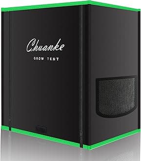 Small Grow Tent for Aerogarden Hydroponics Growing System Indoor 20"x14"x22"High Reflective Mylar Leak-Proof of Light 600D Oxford Fabric for Indoor Plant (Black(Open-Bottom))