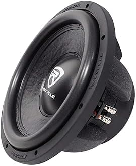 W12K6D4 V2 12" 2400w Peak Car Audio Subwoofer Dual 4-Ohm Sub 600w RMS CEA Rated, Black
