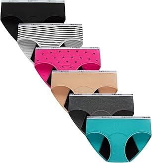 DemifillTeen Girls Period Underwear Cotton Soft Women Panties For Teens Briefs