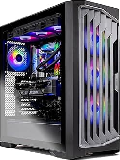 Skytech Gaming Legacy 4 Gaming PC, AMD Ryzen 9 9950X3D 4.3GHz, NVIDIA RTX 5090 32GB VRAM, X870 Board, 2TB Gen5 NVMe SSD, 64GB DDR5 RAM 6000, 1200W Gold ATX 3 PSU, 420 ARGB AIO, WI-FI 7, Windows 11