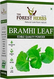 Forest Herbs 100% Natural Organic Brahmi Powder For Hair - 100 Grams
