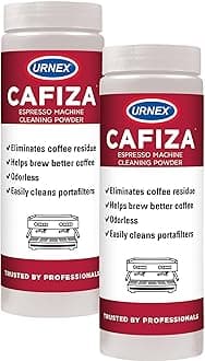 Cafiza Espresso and Coffee Machine Cleaner Powder - 20 Ounce - Bottle 2 Pack - Professional Coffee Cleaning System