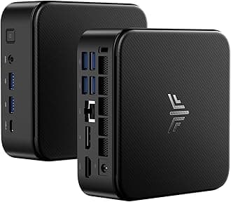 KAMRUI AK1 Plus Mini PC Computers, 12th N95(up to 3.4GHz) Mini Desktop Computer 8GB RAM 256GB SSD, Micro PC Computer Support 4K HDMI, Desktop PC with Dual WiFi, BT4.2 for Business Home Office