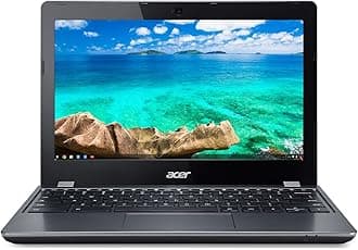 Acer C740-C3P1 Chromebook (Chrome OS, Intel Celeron 3205U 1.5 GHz, 11.6" LED-lit Screen, Storage: 16 GB, RAM: 2 GB) Grey