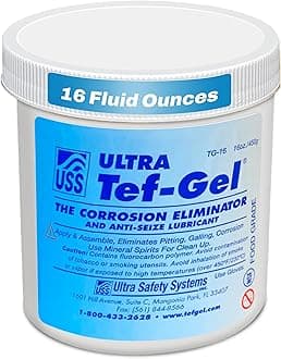 TEF-GEL Galvanic Anti-Corrosion Lubricant, 453g (16oz) Jar