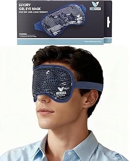 Medcosa Eye Ice Pack - Cool & Soothe Your Tired Eyes with Our Cold Gel Mask - Cooling for Puffy Eyes & Aiding Sleeping