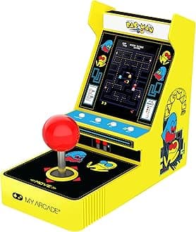 Pac-Man Joystick Player: Pac-Man Toys, Retro Gaming, 2 Game Modes