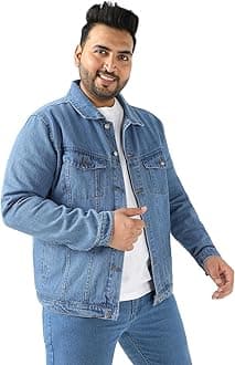 Men's Regular Fit Washed Full Sleeve Denim Jacket
