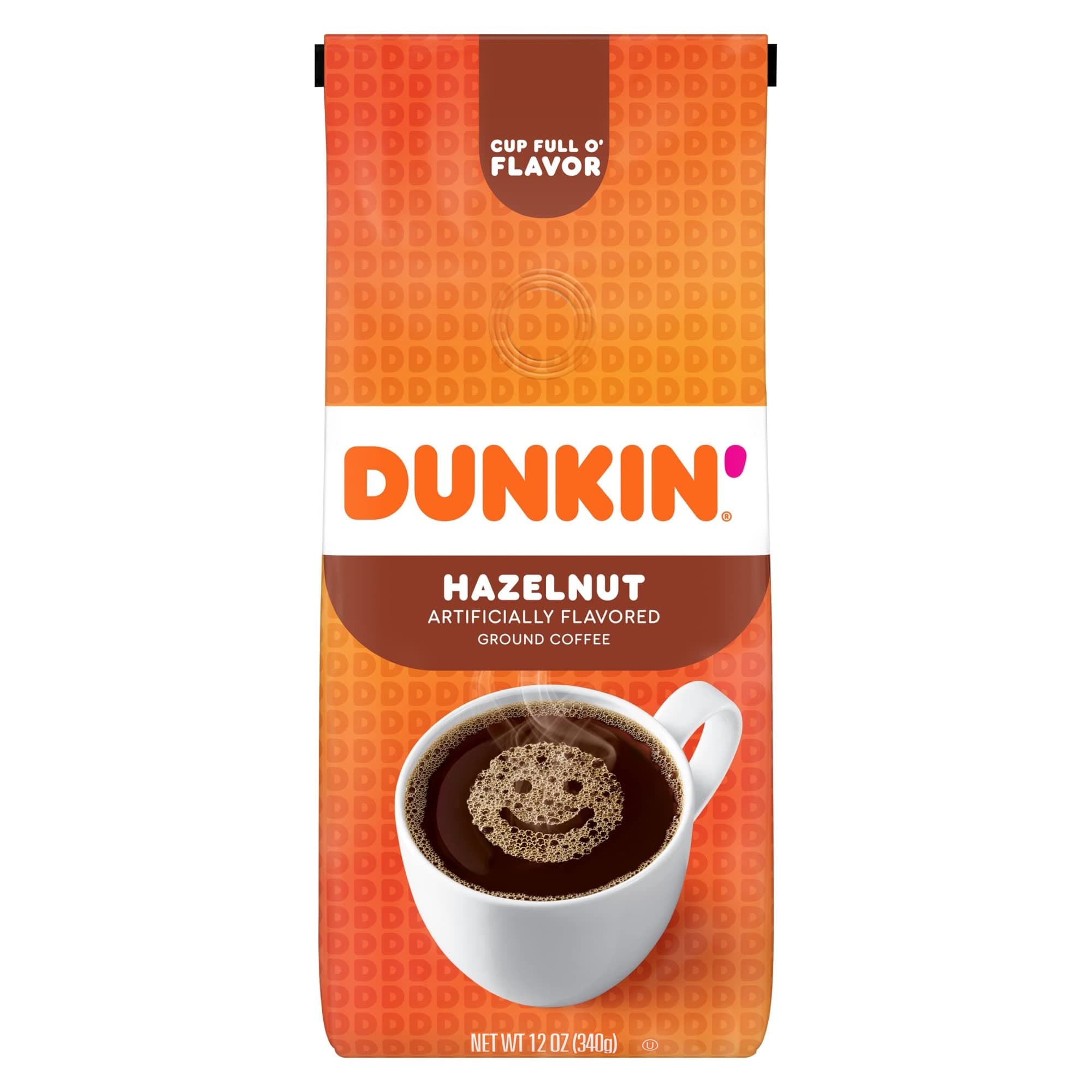 Dunkin Donuts Hazelnut Flavored Coffee