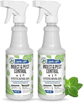 Mighty Mint 16 oz Peppermint Oil Insect & Pest Spray - for Spiders, Ants, and More - 2 Pack
